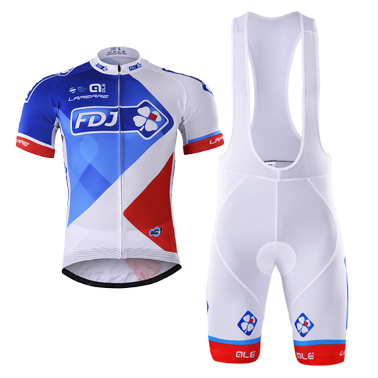 Abbigliamento Ciclismo FDJ ML 2017 bianco